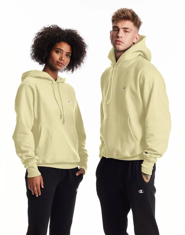 Champion Life REVERSE Weave Hoodie - Yellow - Hoodies