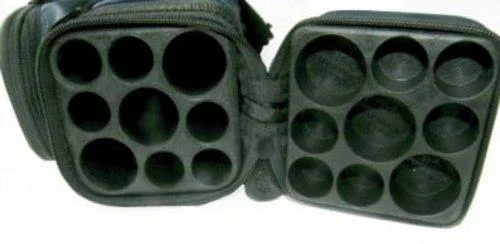 3x6 Hard Pool Cue Billiard Stick Carrying Case Black