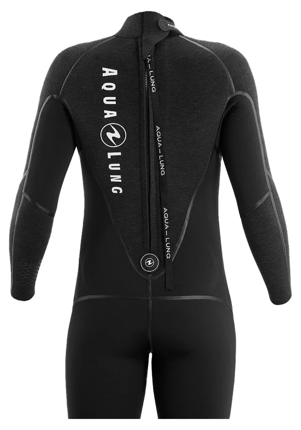 Aqua Lung Men's 3mm AquaFlex Wetsuit Grey/Blue - L