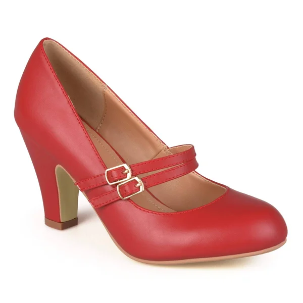 Journee Collection Women's Windy Pumps - Red