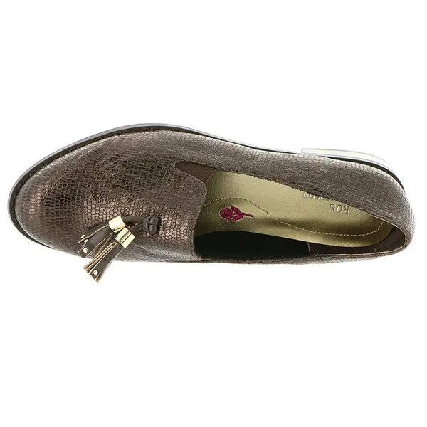 Ros Hommerson Women's Dixie Tassel Loafer - Brown Leather