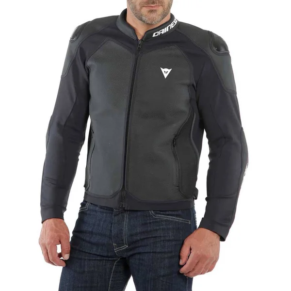 Dainese Intrepida - Leather Jacket Perforated - Matt-Black/Matt-Black/Matt-Black - 52