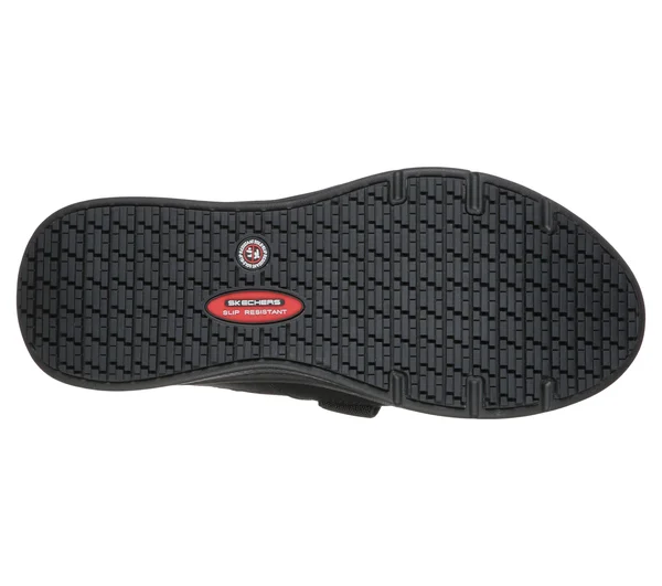 Skechers Women's Work Elloree Slip Resistant Shoe, Black