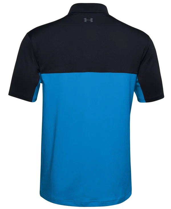 Under Armour Mens Colorblock Golf Polo Shirt