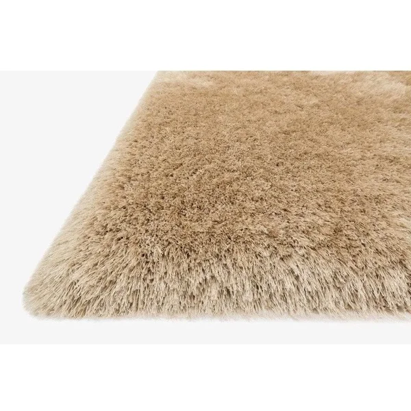 Loloi Allure Shag AQ-01 Taupe Rug - 8 ft Round
