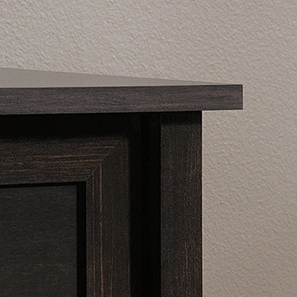 Sauder County Line 4 Drawer Dresser - Estate Black