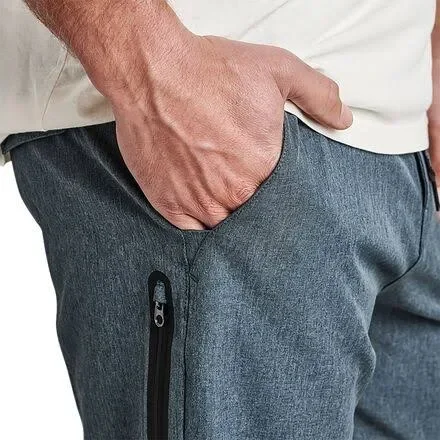 Explorer Hybrid Stretch Shorts 19x22 Navy, 32