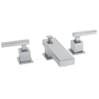 Newport Brass Cube 2 Widespread Lavatory Faucet English Bronze