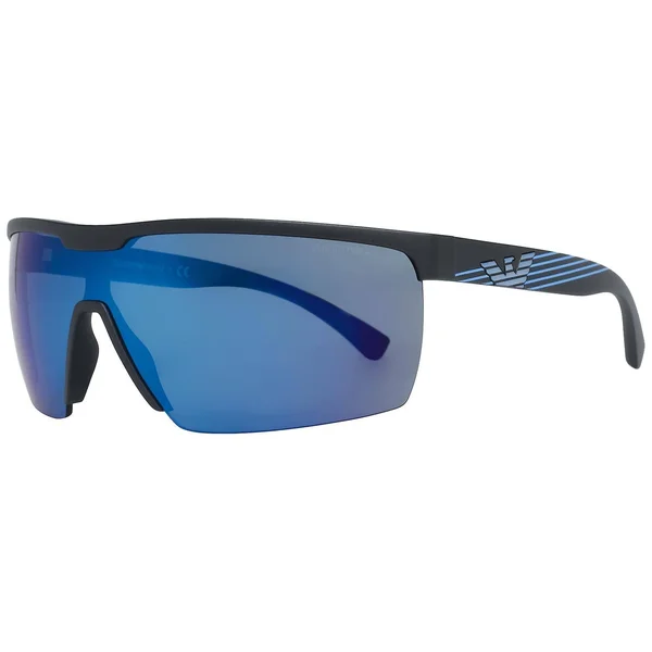 Emporio Armani Sunglasses EA4116 504255 Matte Black Blue Mirror