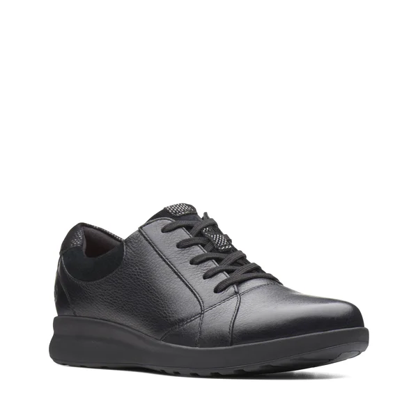 Clarks Un Adorn Lace 6 Women's Black