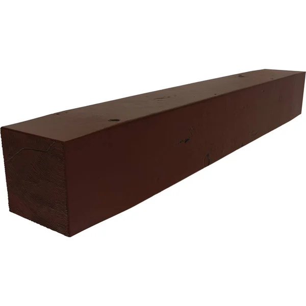 Ekena Millwork MANUKP04X06X72PE 4x22H x 6x22D x 72x22W Knotty Pine Faux Wood Fireplace Mantel - Natural Pecan