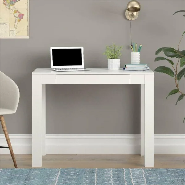 Mainstays Parsons Desk, White