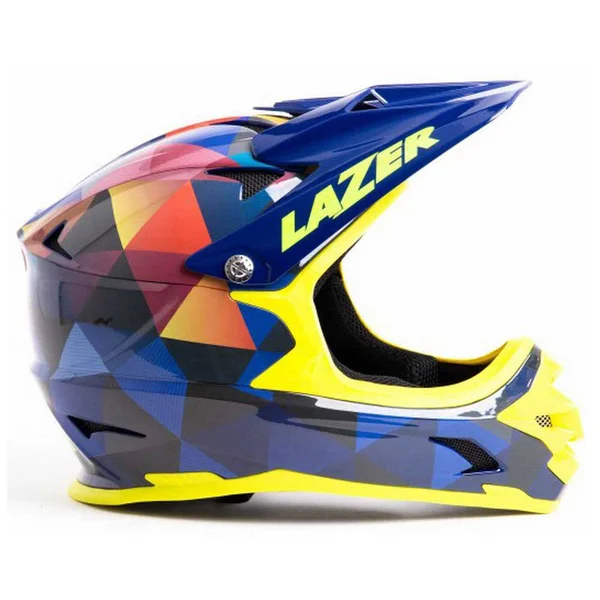 Lazer Phoenix+ Helmet 2021 Blue/Yellow L(58-60)