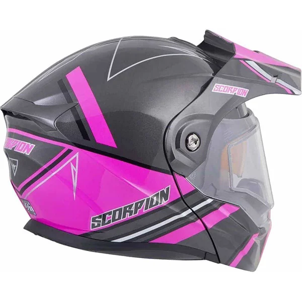 Scorpion Exo AT950 Helmet - Teton - Orange/Grey, Medium Street Helmet
