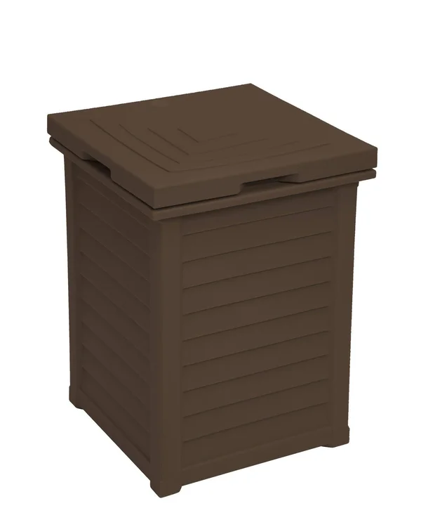 Good Ideas SV-TEK064-OAK Savannah Teak Storage Bin Oak