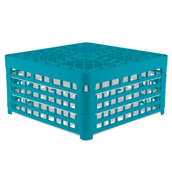 Vollrath (52788-04) - XX-Tall Plus Polypropylene Signature 49 Compartment Rack (Light Blue)