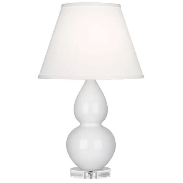 Robert Abbey Small Double Gourd Table Lamp - Peacock