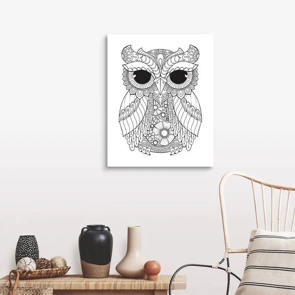 Owl III, Canvas Wall Art Print, Great Big Canvas, 24x30