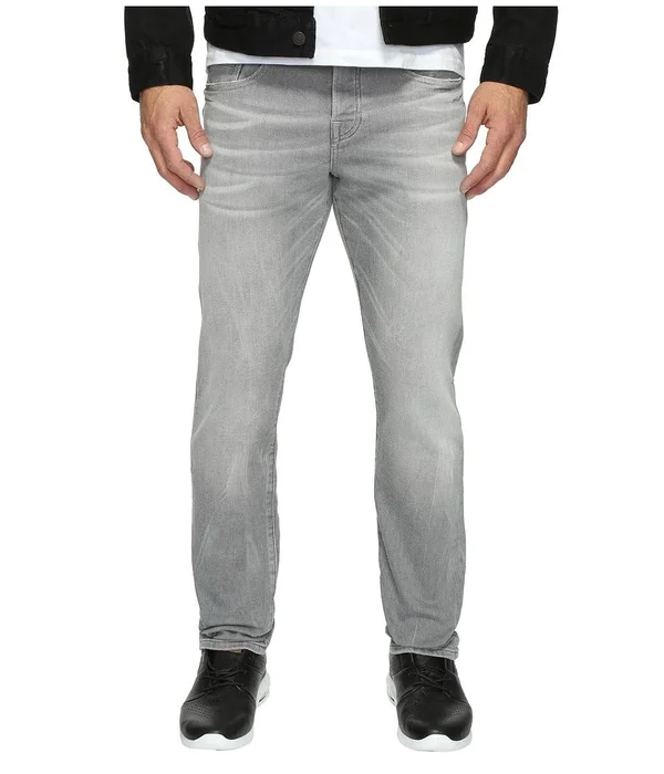 Scotch & Soda - Ralston Sand and Stone Grey Regular Slim Fit Jeans - Denim - Grey, 33/32 - Grey/Grey