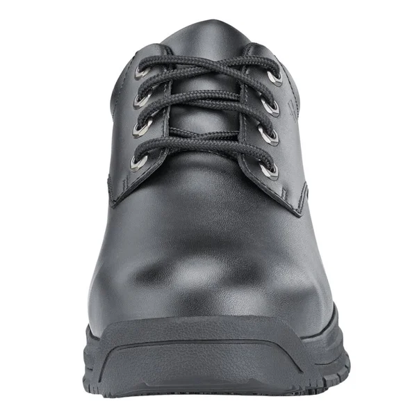 Shoes for Crews Men's Cade Slip Resistant Oxford Shoes - Steel Toe - Black Size 10.5(W)