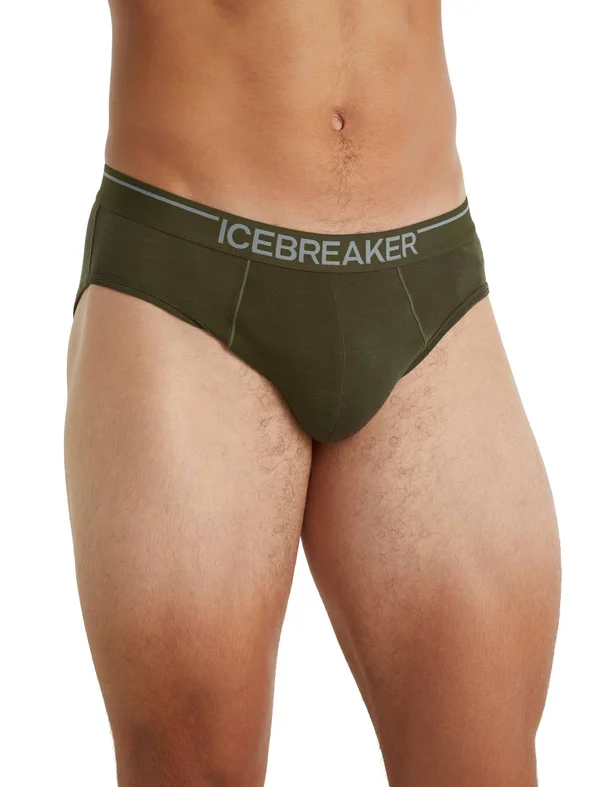 Icebreaker Men's Anatomica Brief - XL - Loden