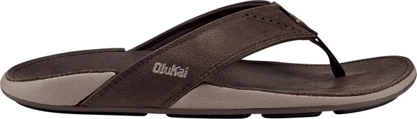 Olukai Men's Nui - Espresso, Espresso - 10