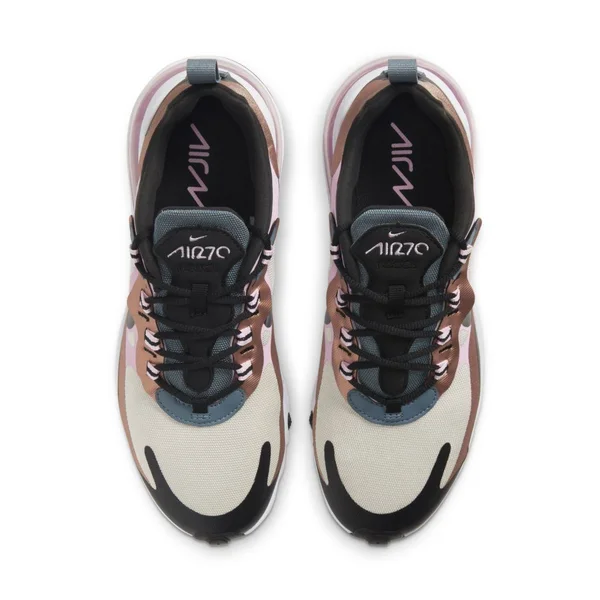 Nike Air Max 270 React Women's Shoes in Brown, Size: 8.5, CT1833-100