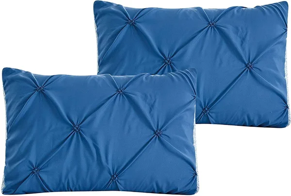 Olivia Gray Olympia 7-Piece Reversible Comforter Set in Blush, King