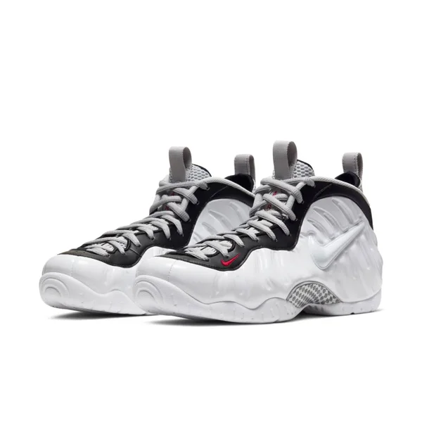 Nike Air Foamposite Pro White Black University Red - Size 14 Men