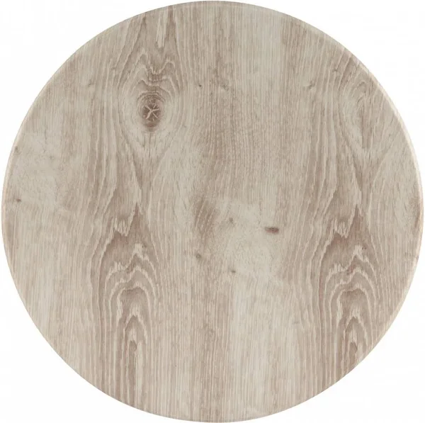 American Metalcraft BWM171 17.25x22 Round Melamine Serving Board