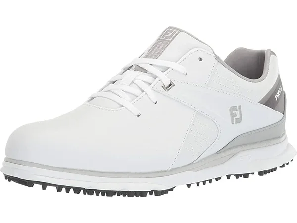 FootJoy Men's Pro|SL Spikeless Golf Shoes Size 7.5 - White/Gray