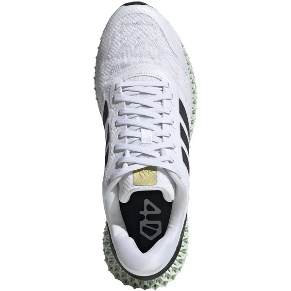 Adidas Mens 4D Run 1.0 - Shoes White/Black Size 12.0