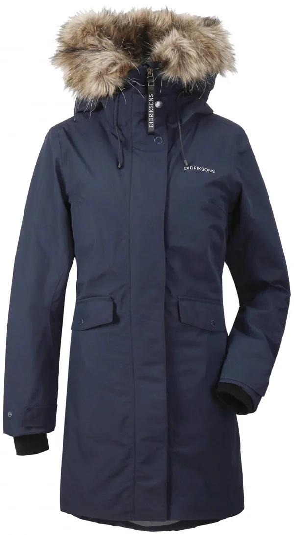 Didriksons Womens Erika Waterproof Parka Dark Night Blue EU: 34/UK 8