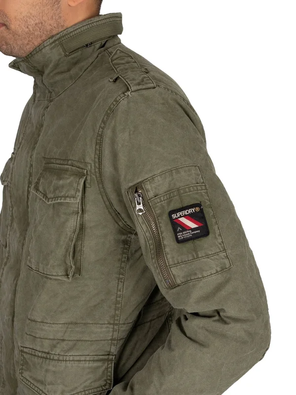 Superdry - M5010351A - Green - M