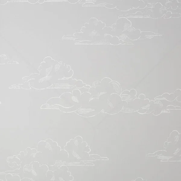 Vintage Cloud Grey Wallpaper, Gray