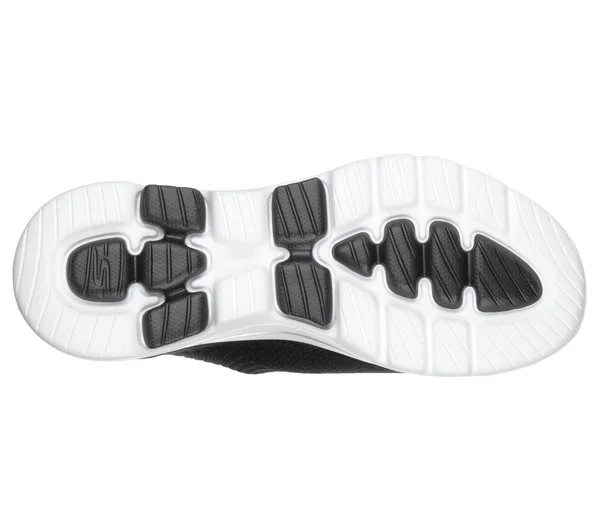 Skechers Women's GOwalk 5 Trendy Slip on Sneaker - Black/White
