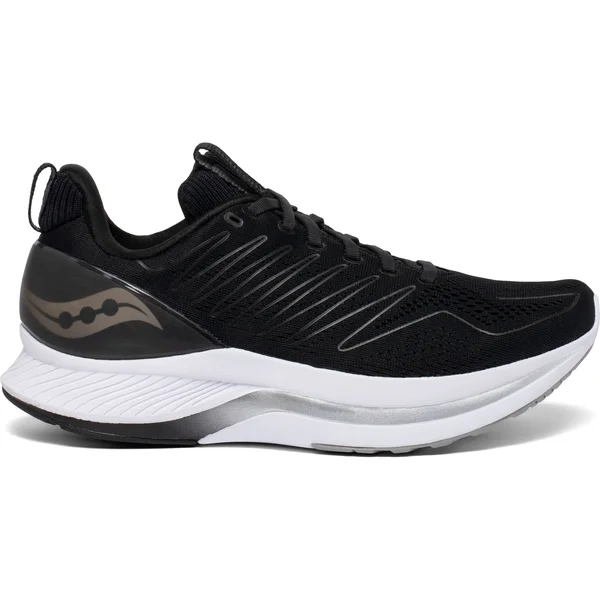 Saucony Men's Endorphin Shift Black, White, 14, D