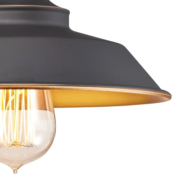 Westinghouse 6344900 Iron Hill 30x22 Wide 3 Light Bathroom Vanity Light with Metal Oil Rubbed Bronze