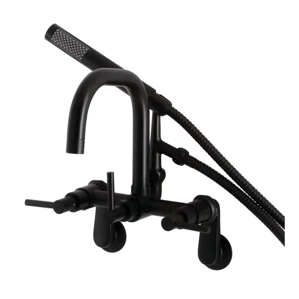 Concord Wall Mount Clawfoot Tub Faucet - Oil Rubbed Bronze