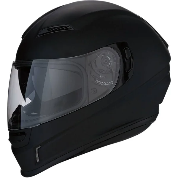 Z1R Jackal Solid Full Face Helmet - Flat Black, Size: Large