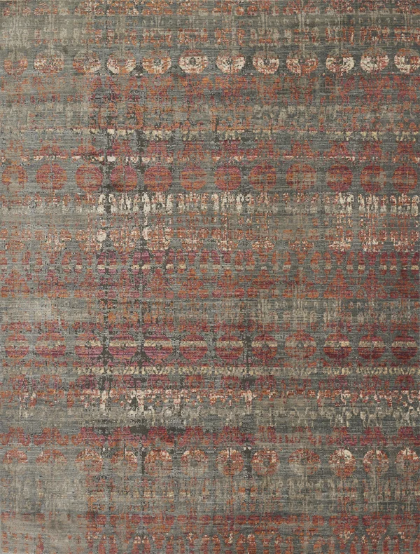 Loloi Javari JV-07 5&3x22 x 7&4x22 Steel - Sunrise Rug