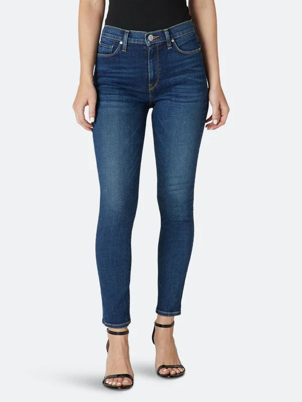 Hudson Women's Barbara High-Rise Super Skinny Jeans - Spiral - Size 24