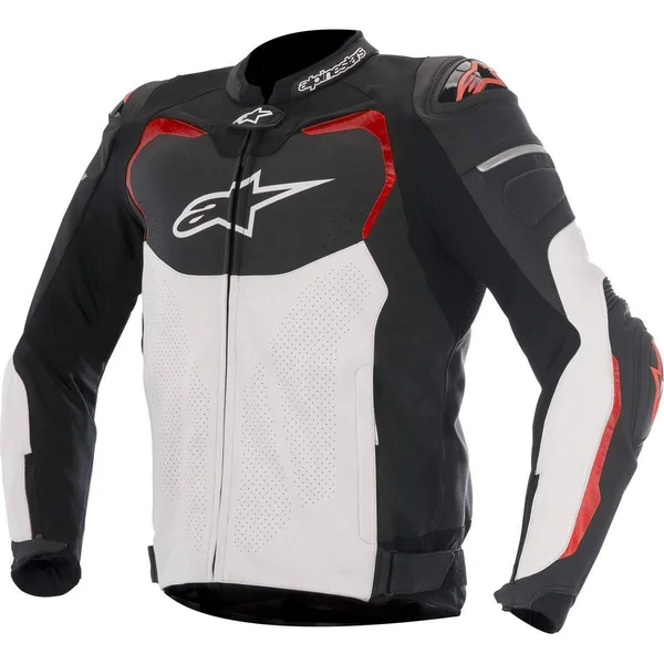 Alpinestars GP Pro Airflow Leather Jacket (56) (Black/White/Red)