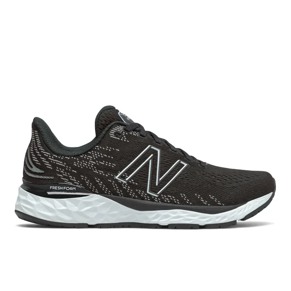 New Balance Women's Fresh Foam 880v11 - Black/Silver (Size 5 wide)