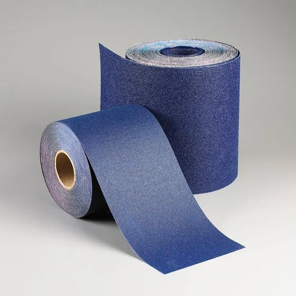 Norton Blue Fire Floor Drum Sanding Sandpaper Rolls - H831 Paper 40-1-1/2 Grit, 12x22 x 25 yd.