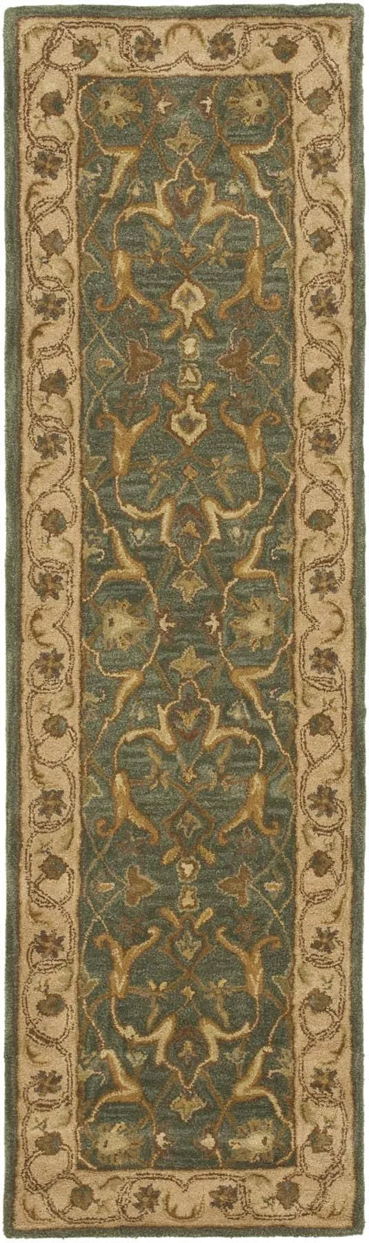 Safavieh Heritage HG915A 2&3x22 x 14&0x22 Runner Blue - Beige Area Rug