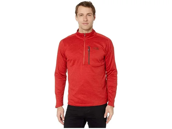 The North Face Men's Canyonlands 1/2 Zip - Pompeian Red Heather, XL