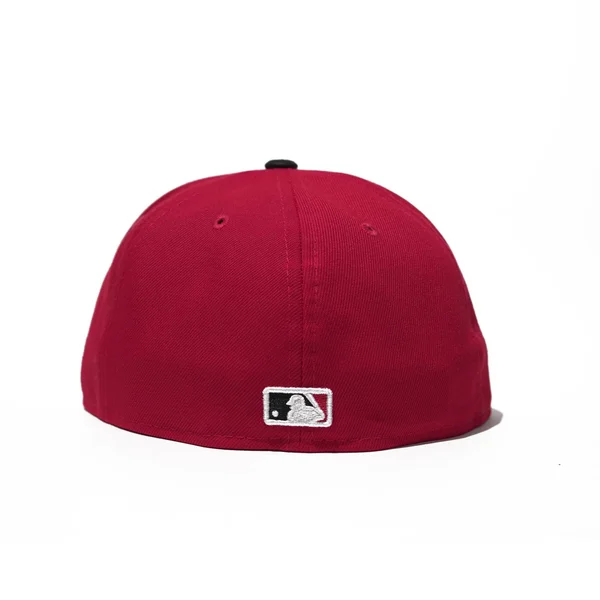 Cincinnati Reds New Era Road Authentic Collection On-Field 59FIFTY Fitted Hat - Red/Black, Size: 7