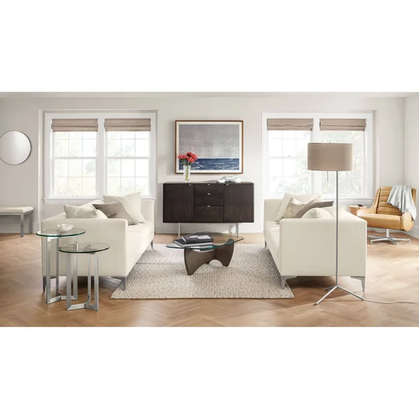 Room & Board, Modern Wallace Rug 3&x5& in Earth Brown