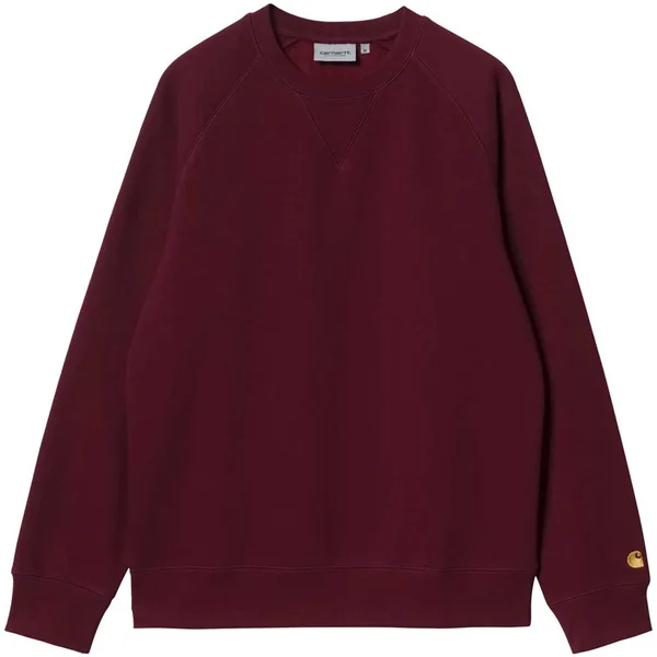 Carhartt WIP Chase Sweatshirt - Jam, Gold - L - Men